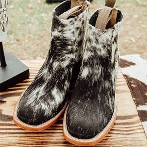 Cowhide boots